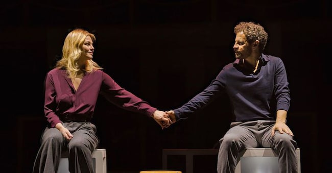 Vanessa Incontrada e Daniele Pignotta, protagonisti di “Ti sposo ma non troppo” al Sistina