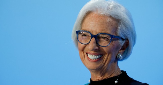 La presidente della Banca centrale europea Christine Lagarde