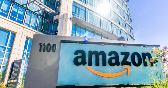  Sede centrale di Amazon situata nella Silicon Valley, nell'area della baia di San Francisco