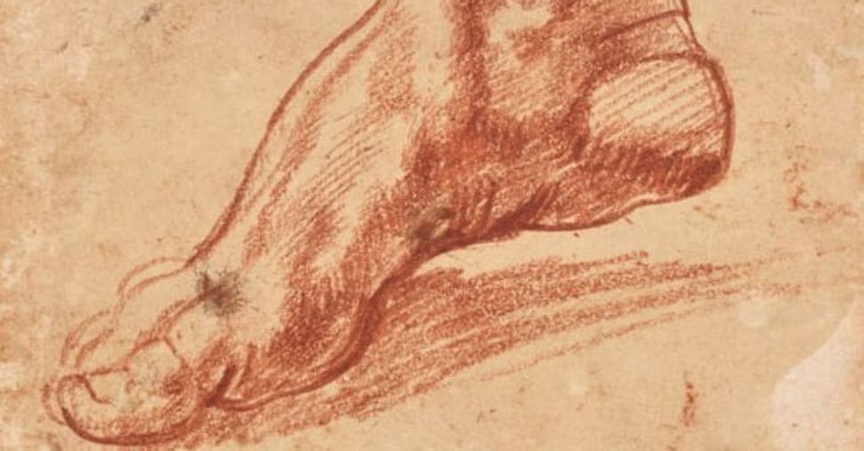 Michelangelo, venduto per 27,2 milioni di dollari un disegno per la Cappella Sistina Michelangelo, venduto per 27,2 milioni di dollari un disegno per la Cappella Sistina