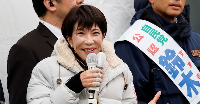 La premier giapponese e leader del Liberal Democratic Party (Ldp), Sanae Takaichi