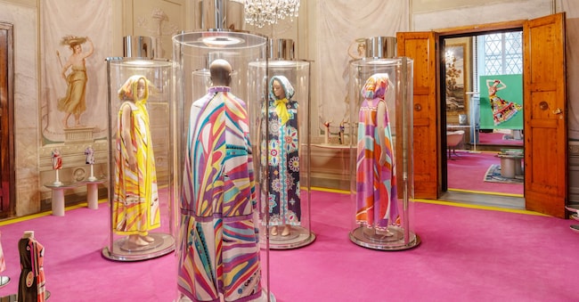 Una sala del Museo Pucci a Firenze 
