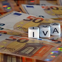 SCOLDI BANCONOTE ABBREVIAZIONI 50 EURO SCRITTE IVA DADI