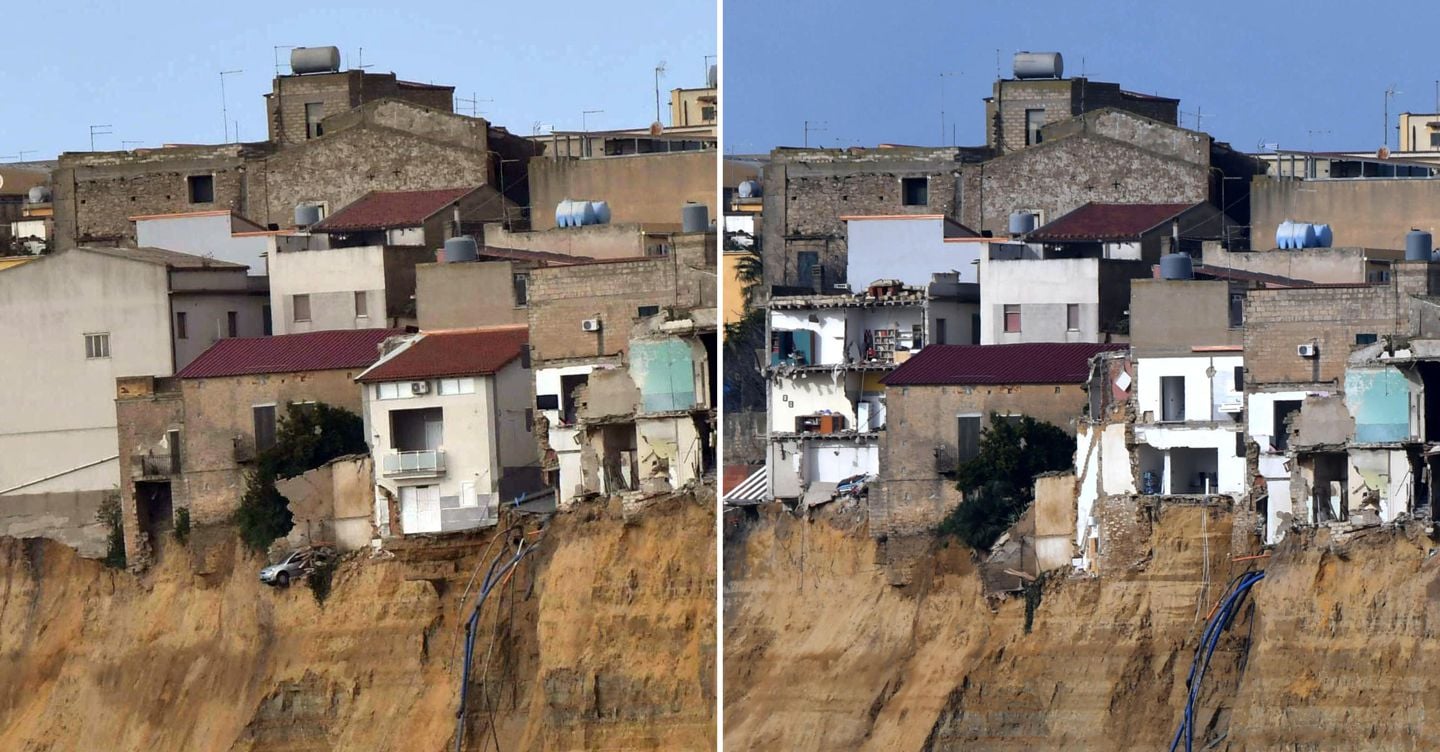 Niscemi, è crollata la croce simbolo di speranza per il paese