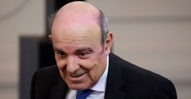 Il CEO di Dassault Aviation Eric Trappier.     LUDOVIC MARIN/Pool via REUTERS
