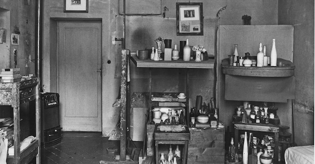 Lo studio di Giorgio Morandi Bologna 1993