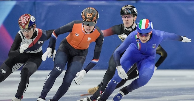  Pattinaggio di velocità (foto Claudio Furlan, LaPresse)