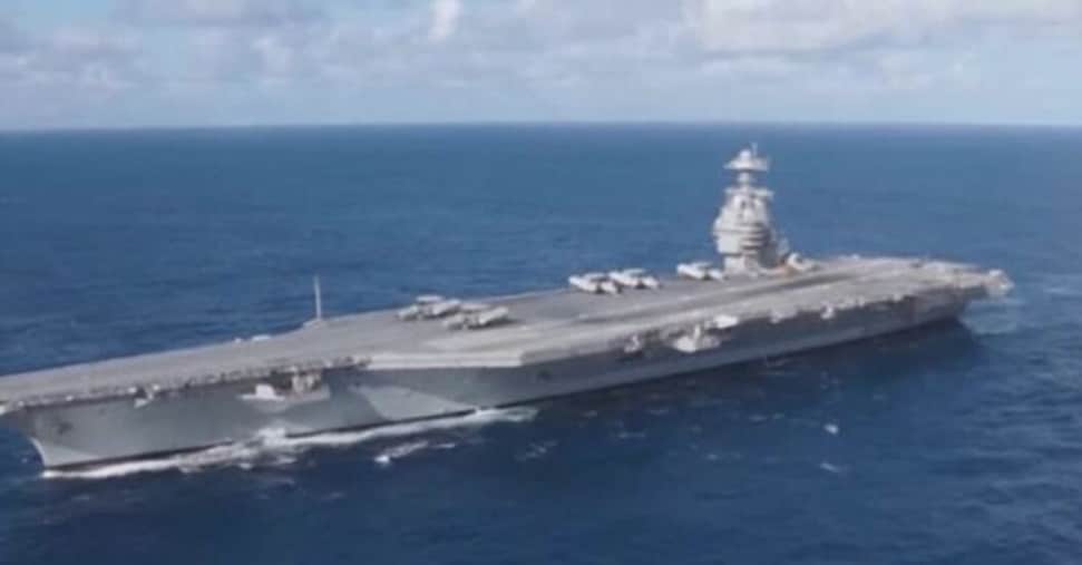 Trump invia in Medio Oriente anche la portaerei più grande del mondo Trump invia in Medio Oriente anche la portaerei più grande del mondo