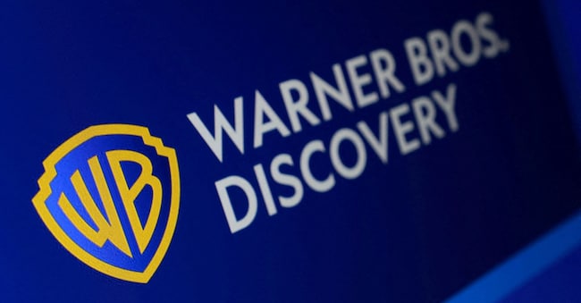 Il logo di Warner Bros. Discovery