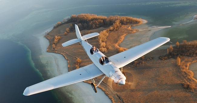 Un superleggero Junkers A50Junior. © Sajin Media