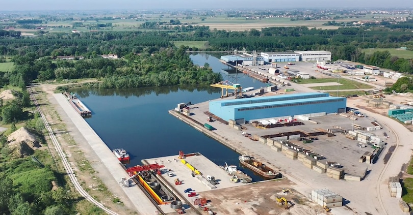 Interporto di Valdaro, così l'A22 ridisegna la logistica intermodale