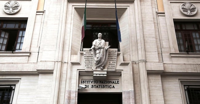 La sede centrale dell'Istat in via Cesare Balbo a Roma in una foto diffusa dall'ufficio stampa dell'Istituto nazionale di statistica. (ANSA/Ufficio Stampa Istat)