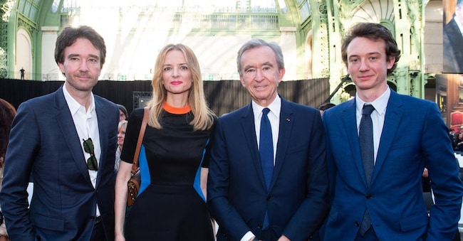 ANTOINE ARNAULT DELPHINE ARNAULT LVMH BERNARD ARNAULT FREDERIC ARNAULT