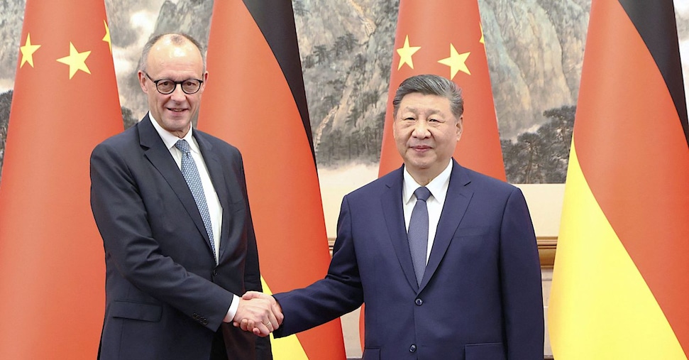 Merz a Pechino: «Vogliamo investimenti cinesi in Germania». Xi: «Serve più cooperazione»