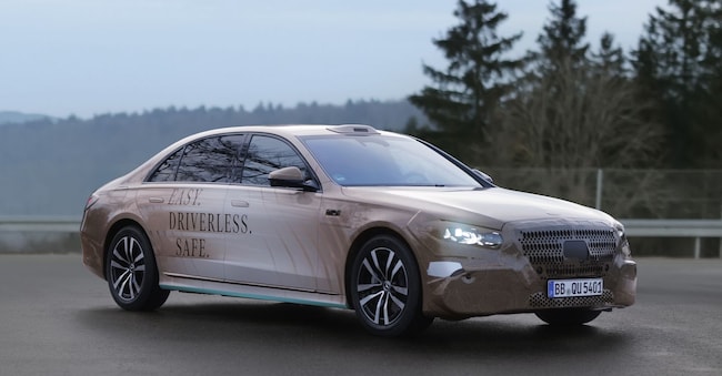 La nuova Classe S di Mercedes  che collabora con Nivida