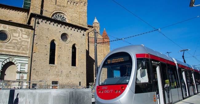 TRANVIA DI FIRENZE  TRAM TRASPORTO PUBBLICO