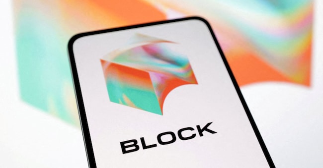 Block Inc logo is seen displayed in this illustration taken, April 10, 2023. REUTERS/Dado Ruvic/Illustration/File Photo