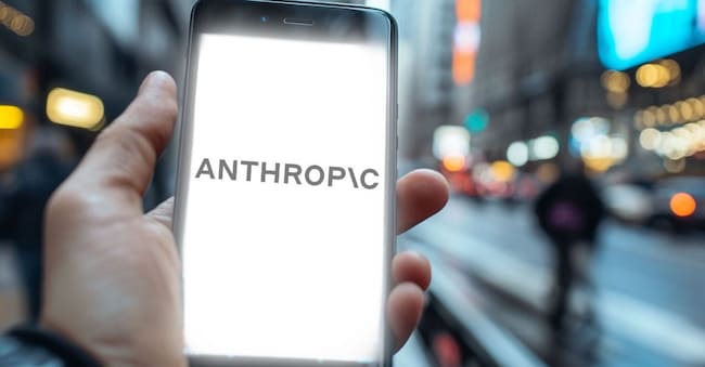 logo anthropic - foto archivio