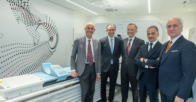 Da sinistra: Alessandro Leo, Roy Jakobs, Benedetto Vigna, Fred Fernando, Paolo Pisi (credit: Ferrari SpA)