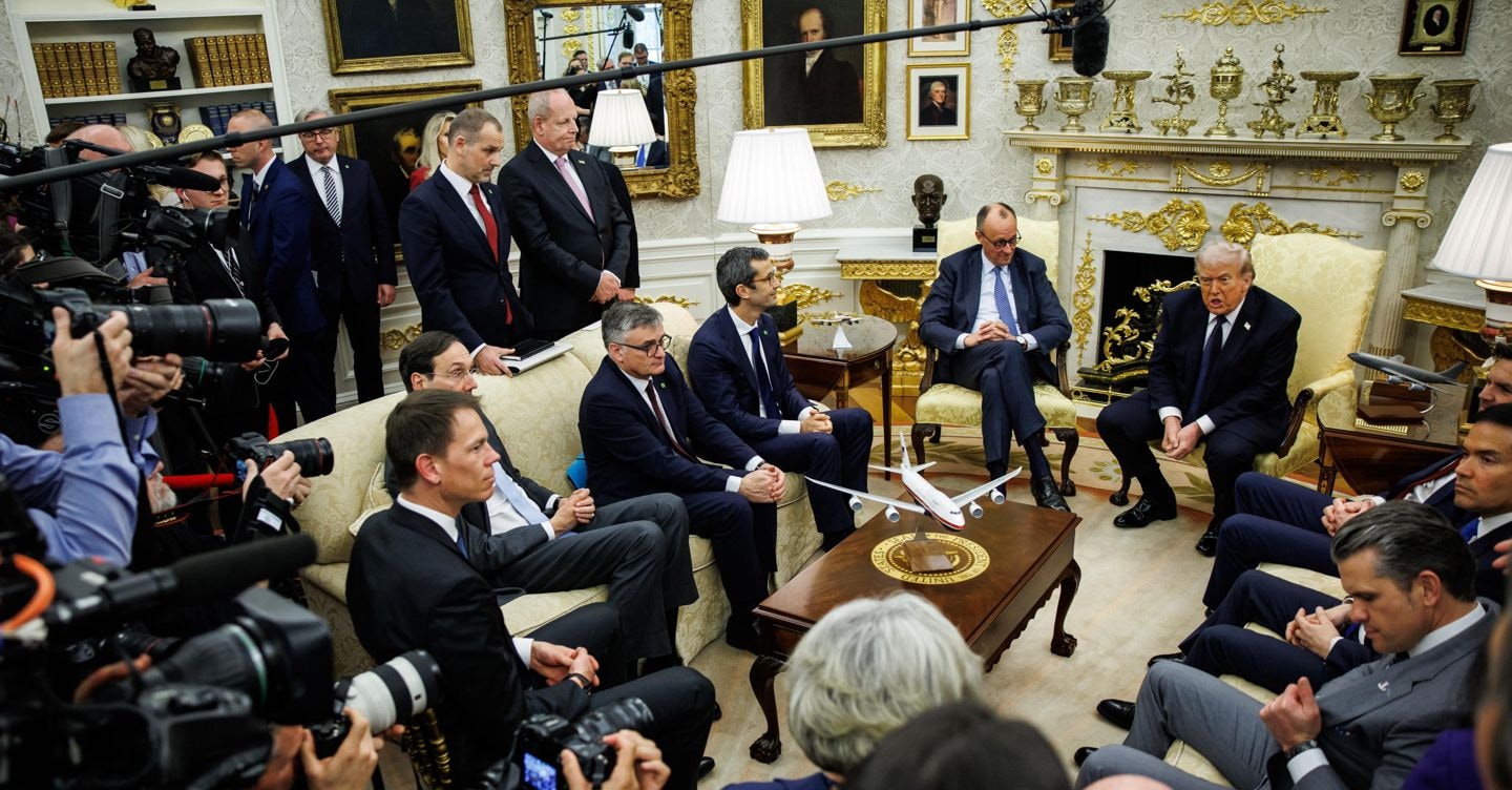 Trump attacca Spagna e Uk. Merz: accordi commerciali comprendano Madrid