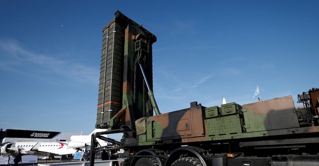 Il sistema di difesa terra-aria SAMP/T. (Reuters)