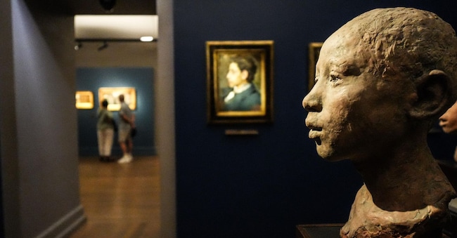 Gallerie d’Italia. Napoli. (ANSA/Cesare Abbate)