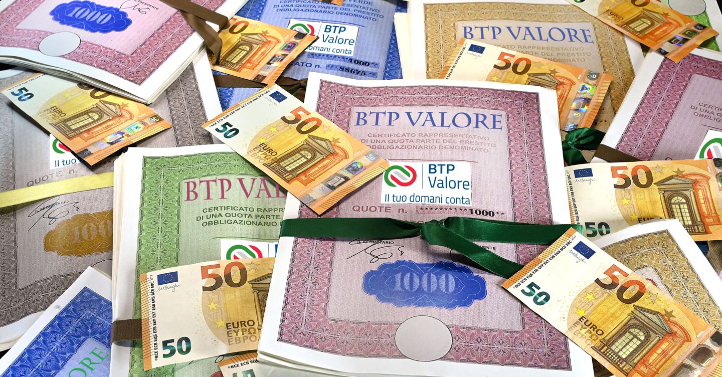 BTp Valore sopra i 15 miliardi, domani i tassi definitivi (al rialzo)