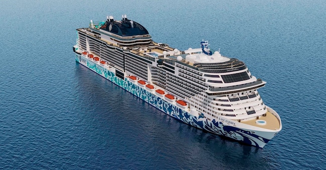  Msc Euribia. (Ansa)