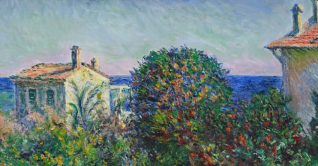 “Maison de jardinier”, Bordighera 1884, di Claude Monet, oil on canvas, 60,5 x 73 cm
