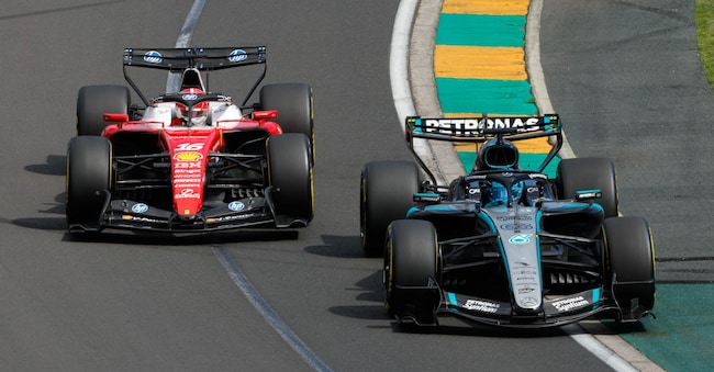  Charles Leclerc e George Russel 