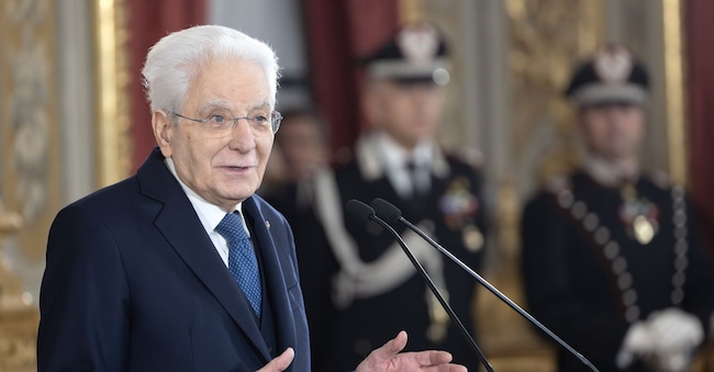 IL PRESIDENTE DELLA REPUBBLICA SERGIO MATTARELLA