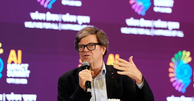 Yann LeCun, presidente esecutivo di AMI Labs, all'AI Impact Summit di Nuova Delhi, India, giovedì 19 febbraio 2026.  