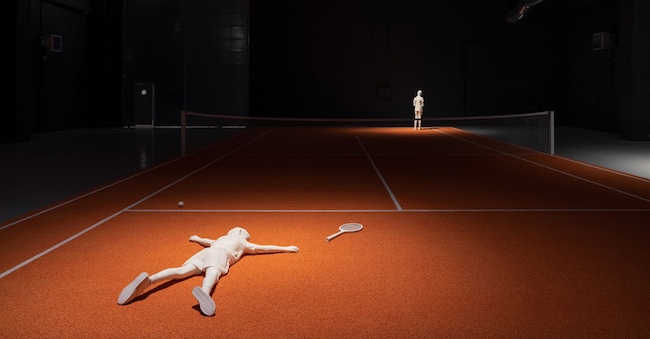 “Short Story” di Elmgreen & Dragset, installazione approdata nel 2021 alla Copenhagen Contemporary. (© David Stjernholm)