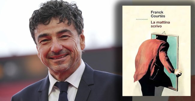 Franck Courtes posa per i fotografi sul tappeto rosso in occasione della proiezione del film «A pied d’œuvre» durante l’82ª edizione della Mostra del Cinema di Venezia, a Venezia, in Italia, venerdì 29 agosto 2025. (Foto di Alessandra Tarantino/Invision/AP)