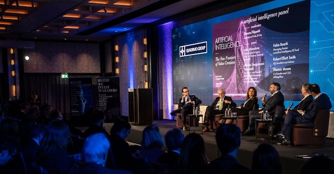 Un momento della tavola rotonda su AI: The New Frontier of Value Creation