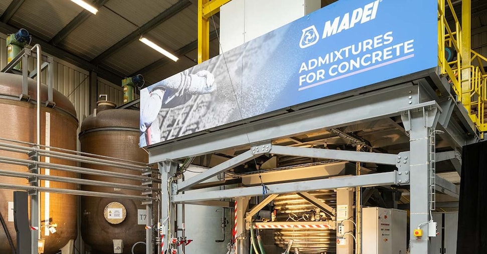 Mapei avvia la produzione in Belgio: al via il primo stabilimento