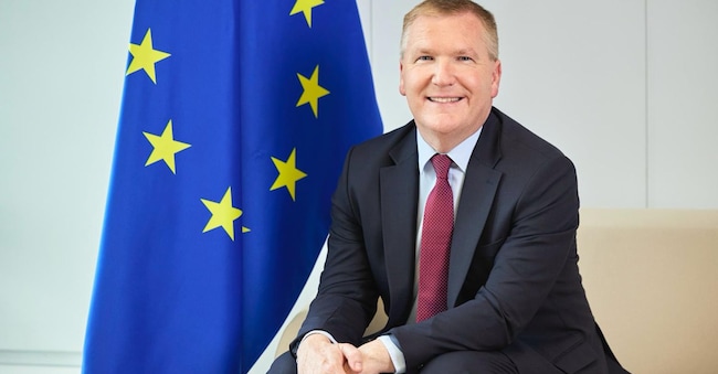 Il commissario europeo Michael McGrath