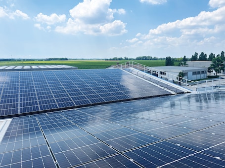 Impianto fotovoltaico Sunprime per Andreetta Costruzioni a Torre di Mosto (Venezia) dalla potenza di 950 kW