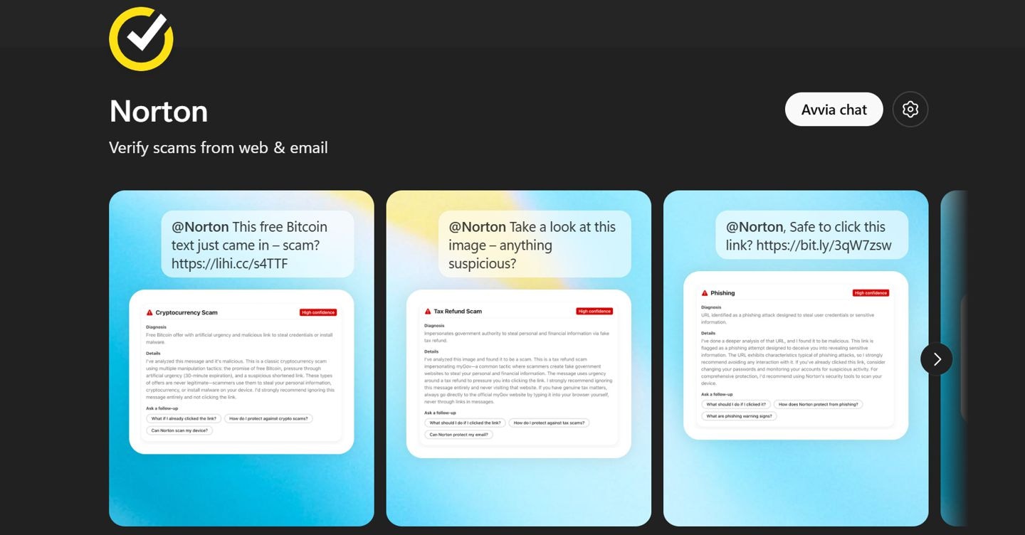 «ChatGPT, questa è una truffa?»: ora a rispondere aiuta Norton