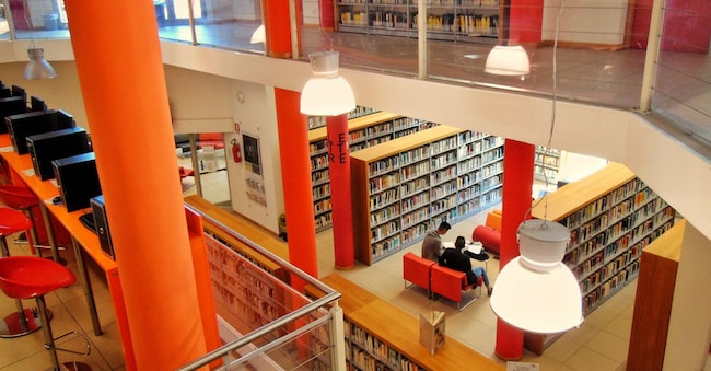Nella foto la BiblioteCanova di Firenze coinvolta nel progetto sperimentale