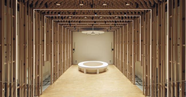 Il Light Theatre nel nuovo showroom iGuzzini a Recanati Stefano Anzini