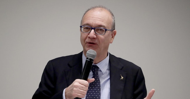 Giuseppe Valditara, ministro dell’istruzione. (ANSA/MOURAD BALTI TOUATI) ANSA