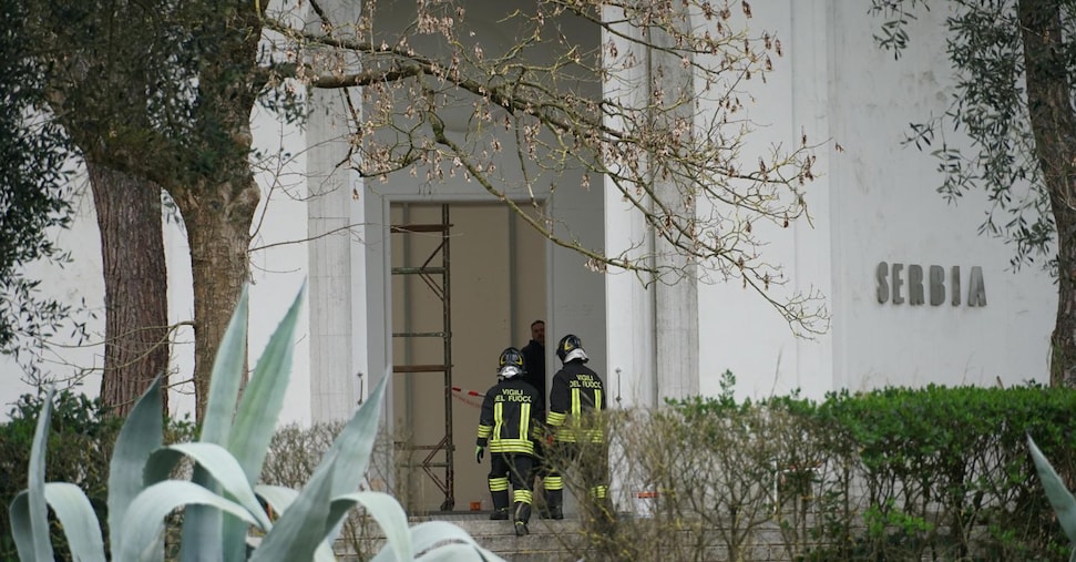 Incendio alla Biennale di Venezia: coinvolto il padiglione Serbia