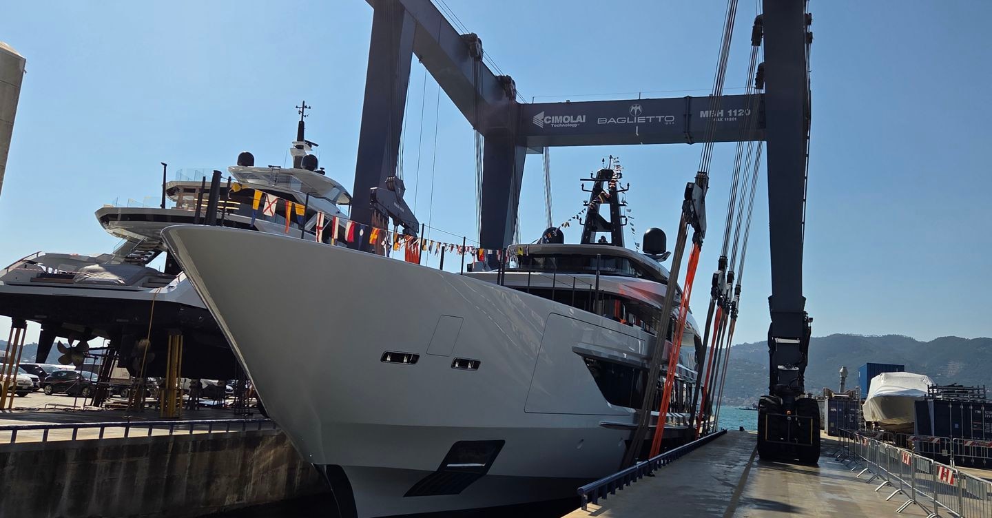 Baglietto vara il primo yacht di 60 metri della sua storia