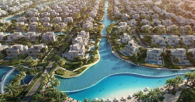 Il progetto The Oasis di Emaar