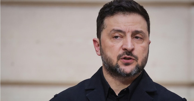 Volodymyr Zelensky.  EPA/LUDOVIC MARIN / POOL  MAXPPP OUT EPA