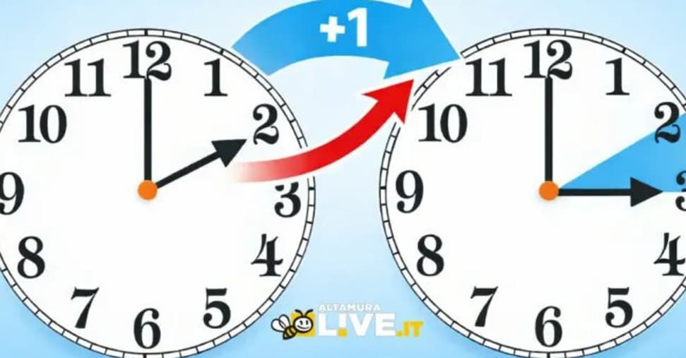 ora legale lancette in avanti tra sabato e domenica al via l8217iter per renderla permanente