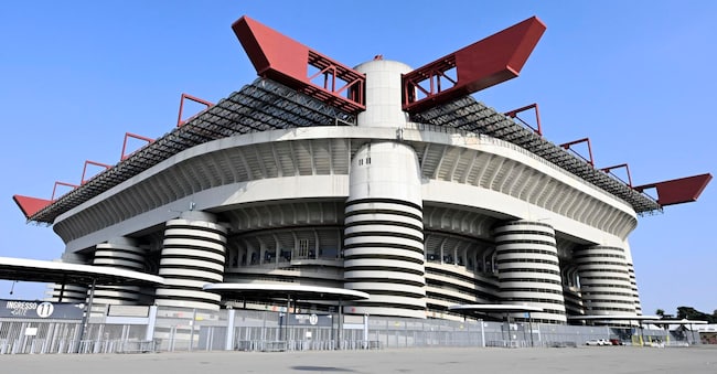 Lo stadio Giuseppe Meazza ANSA