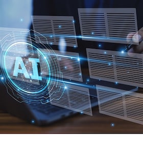 AI technology enhances document processing for businessmen by automating data entry improving accuracy and reducing time spent on administrative tasks