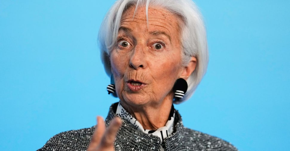Lagarde: «Intervento Bce sui tassi anche con inflazione non troppo persistente»